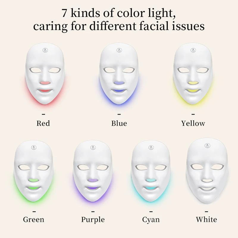 Flexible LED Light Therapy Mask
